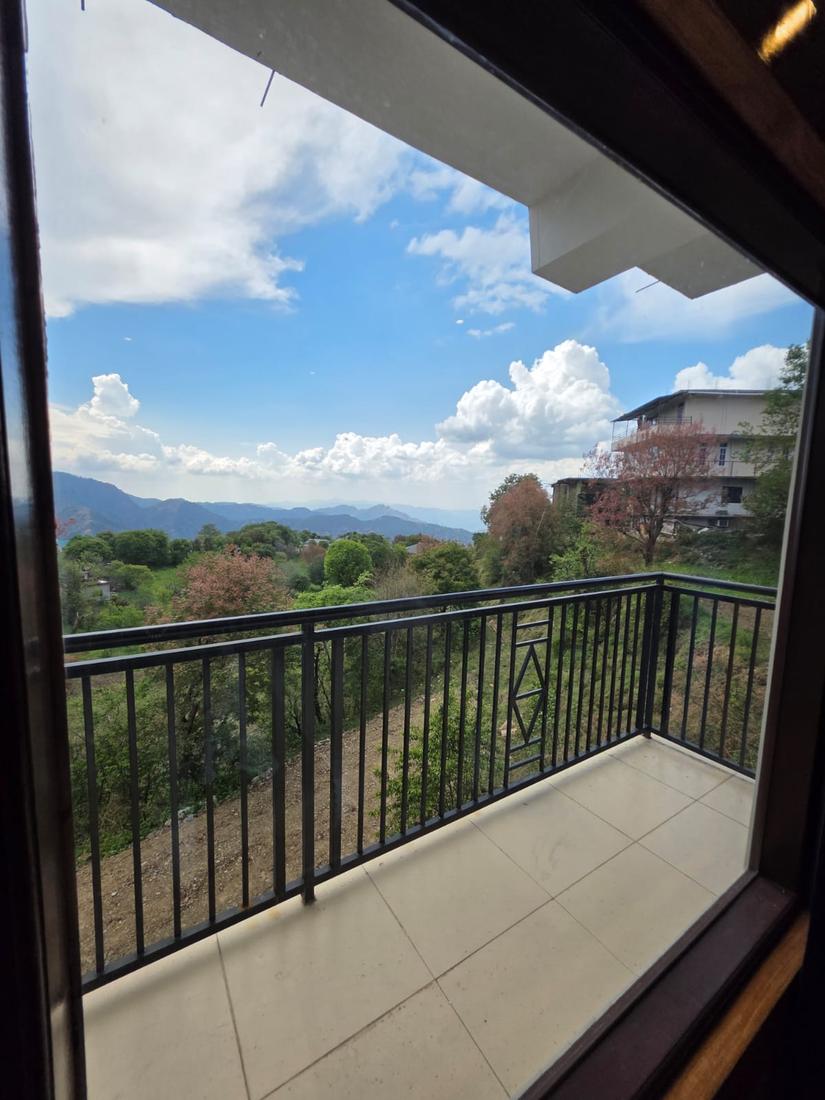 The view from a Rahini Sunset Villa balcony