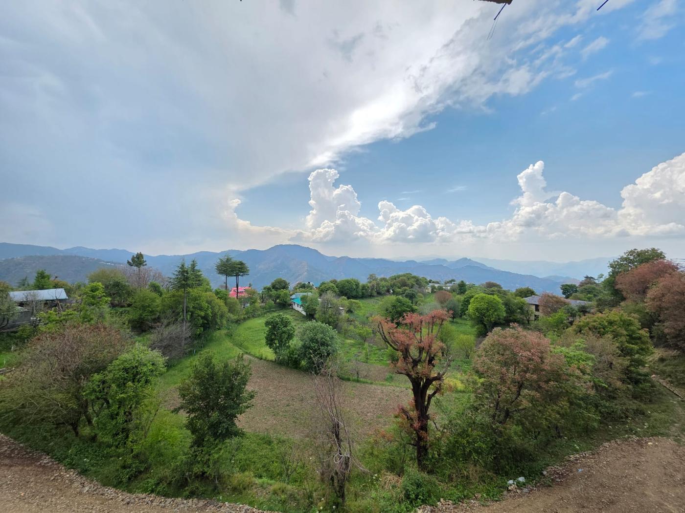 Valley vista from Rahini Sunset Villa